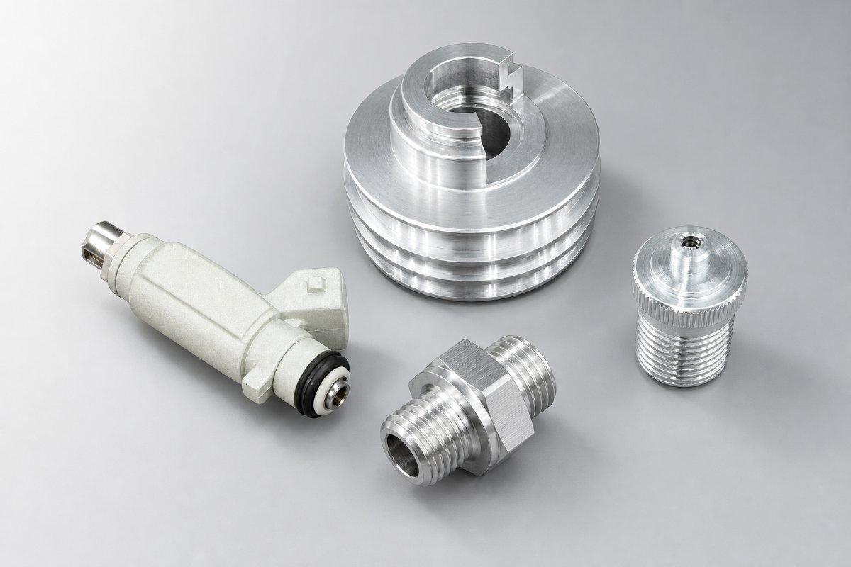 Weko precision CNC machined metal components