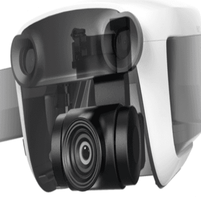 CNC machined drone gimbal metal component
