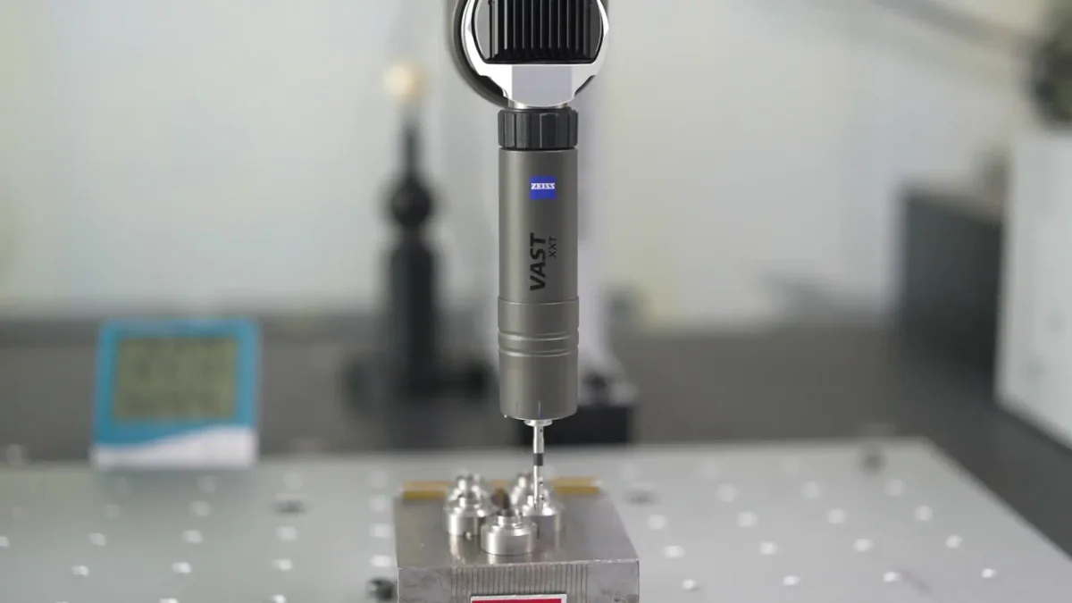 Coordinate measurement of a component in the WEKO inspection environment