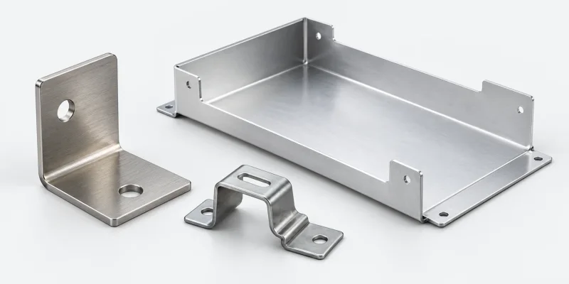 Sheet Metal & Stamping — representative component designs