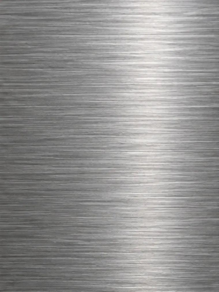 Stainless steel illustrative surface texture