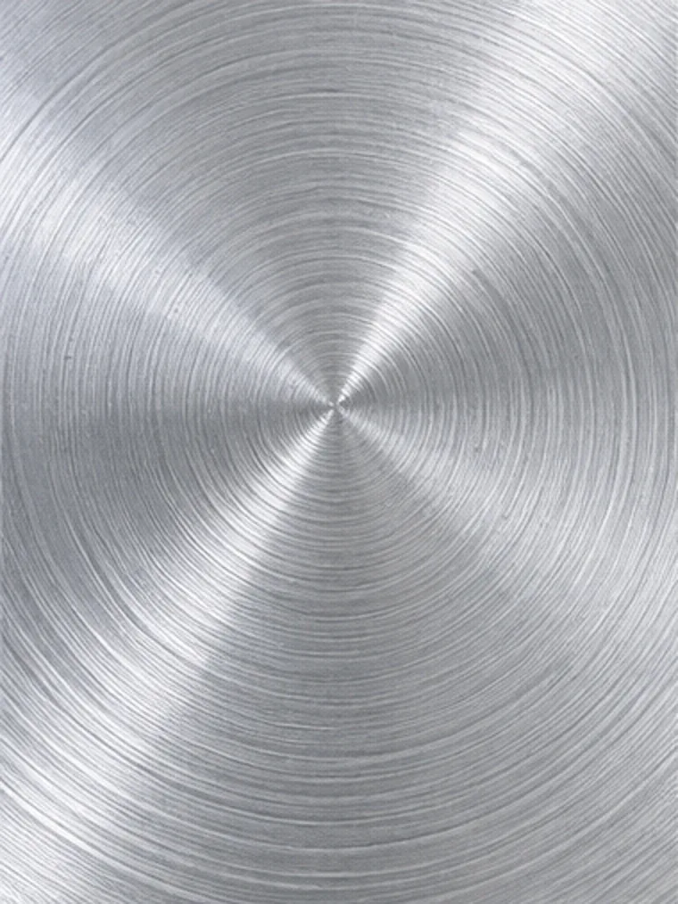 Aluminium illustrative surface texture