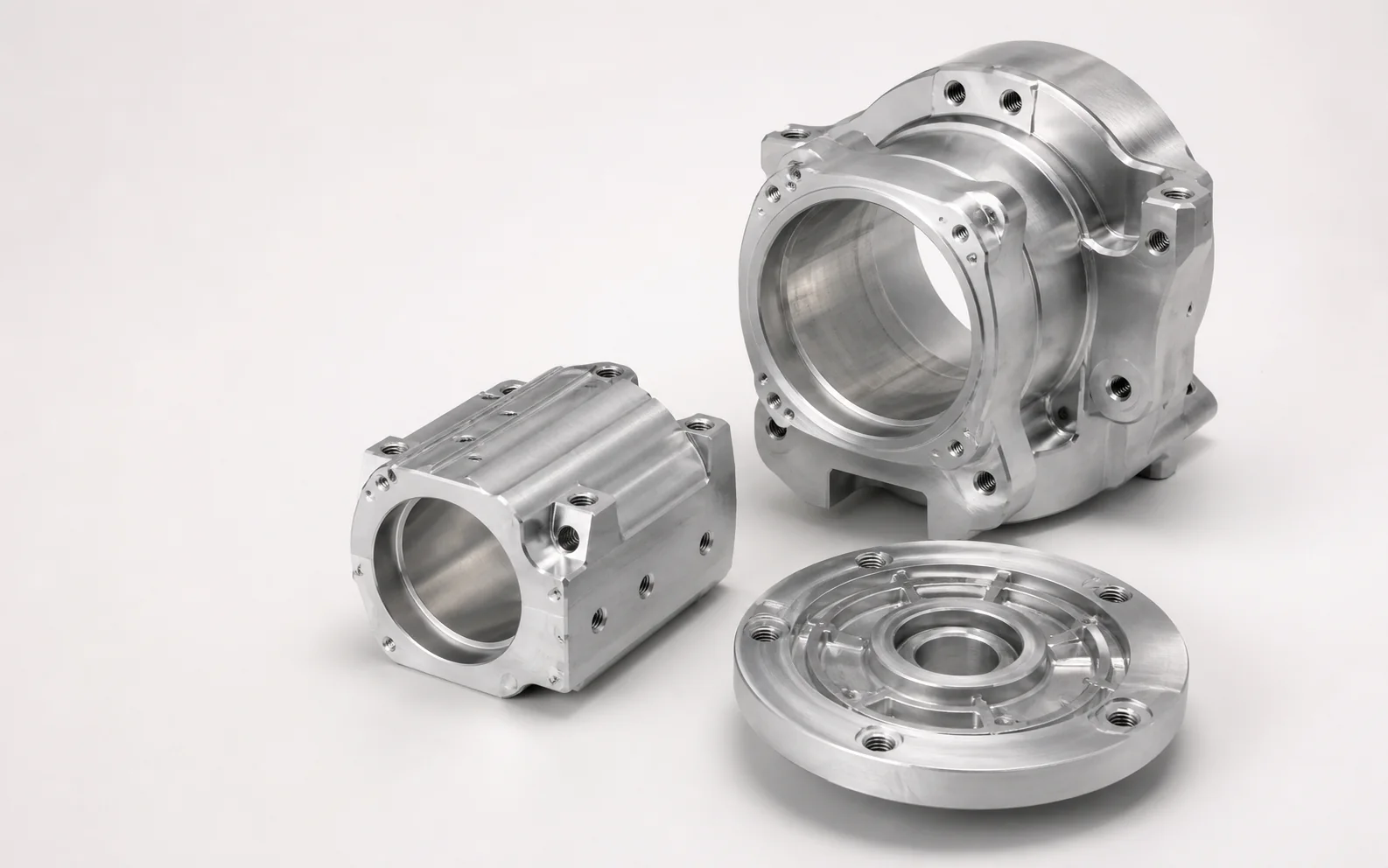 Illustrative robot joint housings and structural components